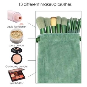 Juego de 13 Brochas de Maquillaje de Marca Privada, Brochas para Corrector Facial de Pelo Sintético, Logotipo Personalizado - Product Image 2