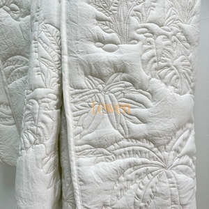 Ensemble de literie 3 pièces en microfibre matelassée de qualité supérieure, garnissage en polyester, <span class=keywords><strong>couvre</strong></span>-<span class=keywords><strong>lit</strong></span> léger et écologique - Product Image 6
