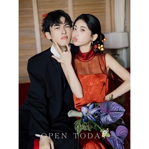Pishuai Ensemble de costume haut de gamme en polyester à simple boutonnage <span class=keywords><strong>pour</strong></span> <span class=keywords><strong>homme</strong></span>, nouveau style chinois, col niche, décontracté, style coréen, <span class=keywords><strong>pour</strong></span> usage quotidien - Product Image 4