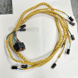 Arnés de cableado Senwitt 245-3514 para cargadora de ruedas Caterpillar E996H, motor C11, revestimiento de nailon, núcleo de cobre - Product Image 4