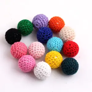Beading Supplier Chunky Acrylic Line hook Beads Wholesale for Jewelry Making Shinny fashion Beads
