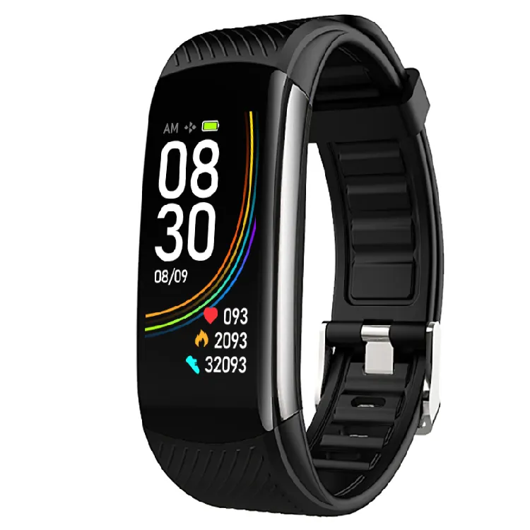 C6S Heart Rate Health Bracelet TPU Waterproof Mi Women Relojes Smartwatch For Samsung