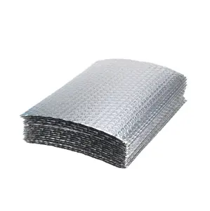 Wholesale isolation silver foil-1.2*40m Foil Bubble Insulation Air Conditioner and Refrigeration Thermal Heat Sleeve Foam Pipe Thermal Insulation