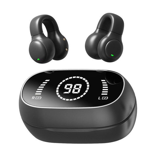 In-Ear BT 5.3 Wireless Earbuds Digital Display Bass Boost Hi-Fi Sound IPX8 Waterproof Low Latency Noise Cancelling Sport Running