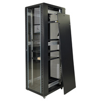 Armoire réseau 42U conçue en usine, rack de serveur télécom 19 pouces sur pied pour centre de données