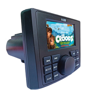Receptor de medios digital para coche, productos impermeables marinos en tablero, con reproductor MP5 BT para UTV/ATV, 3 pulgadas, nuevo de fábrica