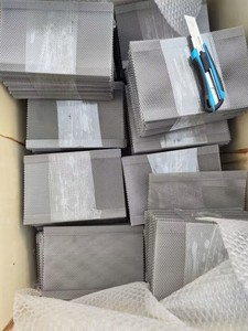 TA1 TA2 TA9 99.96% Pure Ti <strong>Titanium</strong> <strong>Mesh</strong> Flattened Sheet Foil Net For Battery - Product Image 2