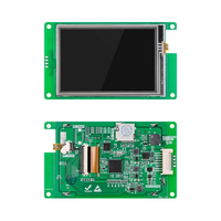 Pantalla Táctil HMI IPS Wizee de 3.5 Pulgadas, 320*480, RS232/TTL, Serial
