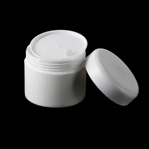回收PP宠物3盎司磨砂豪华奶油罐用于个人护肤化妆品容器