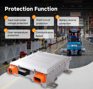 2024新しい<span class=keywords><strong>EV</strong></span>充電器OBC45-680V 6.6KW電気オンボード充電器IP66 UTV用防水オンボード充電器 - Product Image 4
