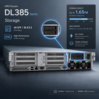 Nouveau serveur rack 2U HPE ProLiant DL385 Gen11, double processeur AMD EPYC 9124, 4*64 Go de RAM DDR5, PCIe 5.0, serveur de calcul IA et de base de données
