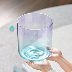 Ciotola Sonora in Cristallo per Terapia del Suono e Meditazione, Produzione Diretta dalla Fabbrica, Confezione in Scatola di Cartone, Made in China - Product Image 3