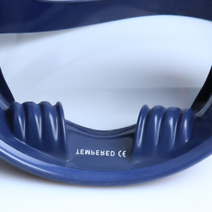 หน้ากากดำน้ำแบบไร้กรอบทรงรี กระจกนิรภัย มุมมองกว้าง ราคาขายส่ง - Product Image 6