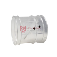Accessoires HVAC Amortisseur de flux d'air constant rond CAV vannes d'air de toit régulateurs de volume d'air système de ventilation réglable pour MEP