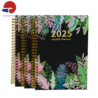 Service d'impression de carnets d'exercices, de planificateurs et de journaux personnalisés en gros, avec couverture rigide et papier artistique, reliure spirale