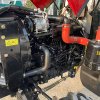 Tracteur agricole multifonction 4x4 compact avec moteur Yangdong 60 CV, transmission par engrenages, haute productivité