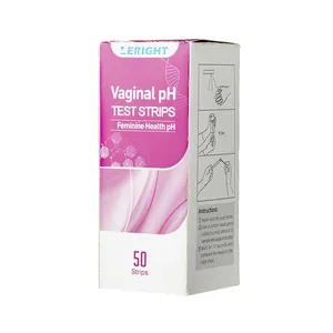 Frauen Vaginal Health Selbst test karte Frauen Vaginal Ph Teststreifen