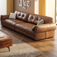 Ensemble de canapés sectionnels en bois modernes de Source Factory - Luxe et confort avec rembourrage en mousse