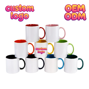 Cadeaux personnalisés, tasse à café en céramique blanche de 11 oz, résistante au lave-vaisselle, personnalisable, tasse à café avec <span class=keywords><strong>photo</strong></span> personnalisée, avec poignée - Product Image 2