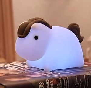 โคมไฟรูปม้าซิลิโคน ไฟกลางคืนแบบชาร์จ USB ไฟ LED สำหรับเด็ก โคมไฟข้างเตียง ควบคุมการเปลี่ยนสีด้วยการแตะ ปรับความสว่างได้ ไฟ RGB สำหรับห้องเด็ก - Product Image 2
