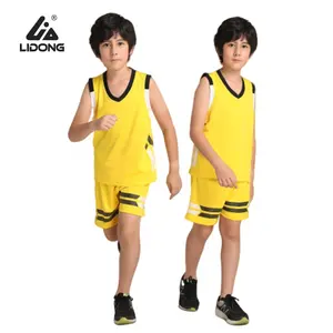 Großhandel kind basketball uniformen-Günstiger Preis Kinder Basketball Uniform Jugend Sport Trikot Basketball Kinder Basketball Uniform Für Großhandel