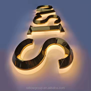 Enseignes LED en acrylique à économie d'énergie, lettres 3D rétroéclairées personnalisées pour les marques de mode écoresponsables et les commerces éco-conscients - Product Image 3