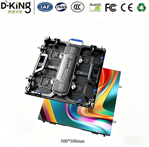 Écran LED d'intérieur HD P3.91mm en gros pour usine, 500×500mm, écran LED de location pour cérémonies de mariage et spectacles sur scène - Product Image 1