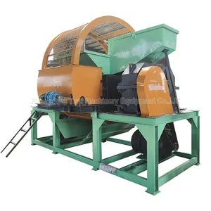 2 Ton/Hour Two Shaft Tyre Crumb Crusher Machine Manufacturer Tyre Shredders For Sale In South Africa