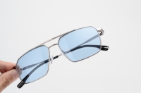 Nouvelles lunettes de soleil pilote classiques en métal, verres miroir UV400, or, argent, or rose, logo personnalisé, OEM, ODM, prix d'usine en gros