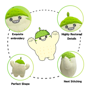 Peluche Anime Personalizzato <span class=keywords><strong>da</strong></span> 30 cm Basato su Immagine, Giocattolo in Peluche OEM, Design Personalizzato - Product Image 2