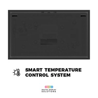 Ultra İnce Çerçeveli Yüksek Parlaklıklı LCD Vitrin Reklam Ekranı Dijital Tabela Medya Oynatıcı SDK Perakende Mağazası Asansör IP65