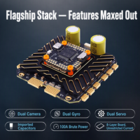Contrôleur de vol HAKRC H743 12S 100A 4-en-1 ESC pour drone FPV, accessoires pour drone FPV de course et freestyle