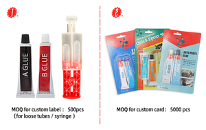 Pegamento Multiusos WBG de 5 ml, Resina Epoxi Fuerte, Adhesivo AB para Plástico, Metal, Vidrio y Cerámica - Product Image 6