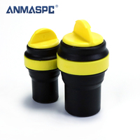 DBE 14mm IP68 Raccord d'extrémité pour micro-conduit enterré directement 30 bars, joint d'étanchéité HDPE FTTX pour réseau optique, connecteur micro-conduit 7-14 ANMASPC