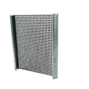 टिकाऊ स्टेनलेस स्टील के तार कपड़े एंटी-क्लोजिंग लॉक रोल 4-10 मीश कर्ड वायर मेष स्क्रीन - Product Image 2