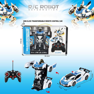Nouveauté Voiture Transformable <span class=keywords><strong>RC</strong></span> 27 MHz 6 Canaux, Voiture <span class=keywords><strong>RC</strong></span> pour Enfants, Jeu Intérieur et Extérieur - Product Image 1