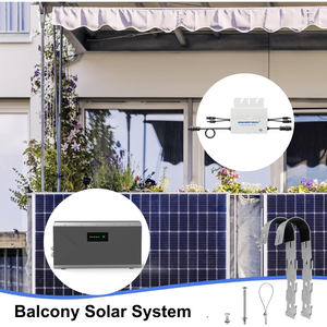Seetek <b>Plug</b> <b>Play</b> Deutschland Batteriespeicher Basisspeicher 1.5 kWh Balcony Solar System - Product Image 3