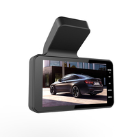 Caméra de tableau de bord Offre Spéciale pouces DVR de voiture HD 1080P caméra de tableau de bord à double objectif enregistreur vidéo boîte noire Cycle Dashcam miroir enregistreur de conduite