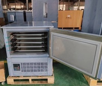 Vente directe d'usine 5 plateaux industrie alimentaire congélateurs rapides blast chiller congélateur choc moins 40 degrés