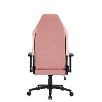 Chaise de jeu de luxe de tâche de mousse de moule de tissu rose moderne de sécurité de haute qualité pour le volant