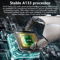 Android tablet 7 inci, PC dengan 2 + 16G hopestarpc P + G kapasitif layar sentuh Android 12 stabil A133 prosesor tablet konsumen
