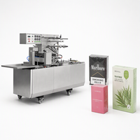 Machine d'emballage automatique en cellophane pour boîtes de masques faciaux, savons, cartes à jouer, parfums, chichas – Laminatrice et enveloppeuse de cellophane