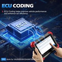 XTOOL D7 Escáner bidireccional Todos los sistemas Herramienta de diagnóstico de automóviles Programador clave de codificación ECU 38 + Servicios Analizador de motor CANFD