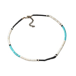 Collar de Piedras Naturales Coloridas con Diseño Geométrico Simple, Gargantilla de Moda, Joyería de Origen Yiwu, Estilo 1, Estilo 2 - Product Image 5