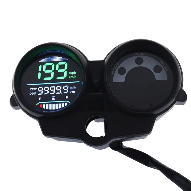 Custom Wholesale Touch Screen Electric Motorcycle Speedometer Bajaj Ct100 Motorcycle Digital Speedometer
