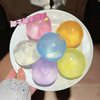 Balle anti-stress souple en huile de coco, modelable, sensorielle, réutilisable, à récupération lente, jouet de décompression à pincer