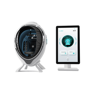 เครื่องวิเคราะห์ผิวหน้าแบบพกพา เทคโนโลยี AI เชื่อมต่อ WiFi หน้าจอสัมผัส สำหรับวิเคราะห์ความชุ่มชื้น ความมัน และความยืดหยุ่นของผิว - Product Image 3