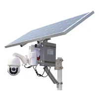 في الهواء الطلق قبة ptz نظام التكبير اللاسلكية ip واي فاي nvr cctv كاميرا ويب gsm بطاقة sim 3g 4g كاميرا الطاقة الشمسية