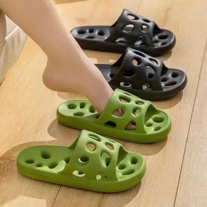 Pantuflas de Interior para Baño, Cómodas y a la Moda, con Suela Antideslizante de EVA, Diseño para Verano e Invierno - Product Image 1