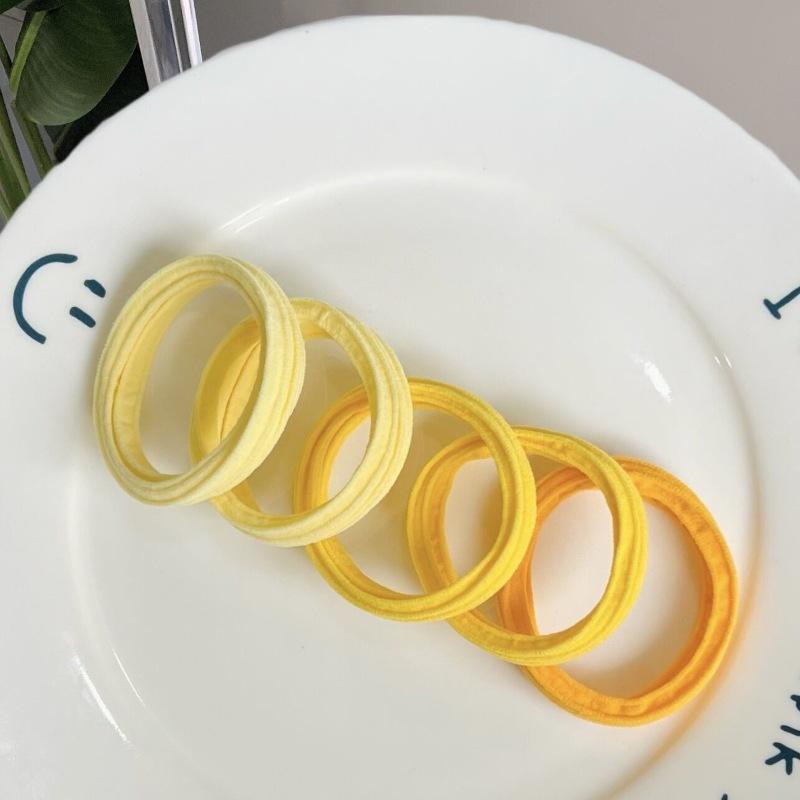 4 yellow series five pieces OPP bag packaging